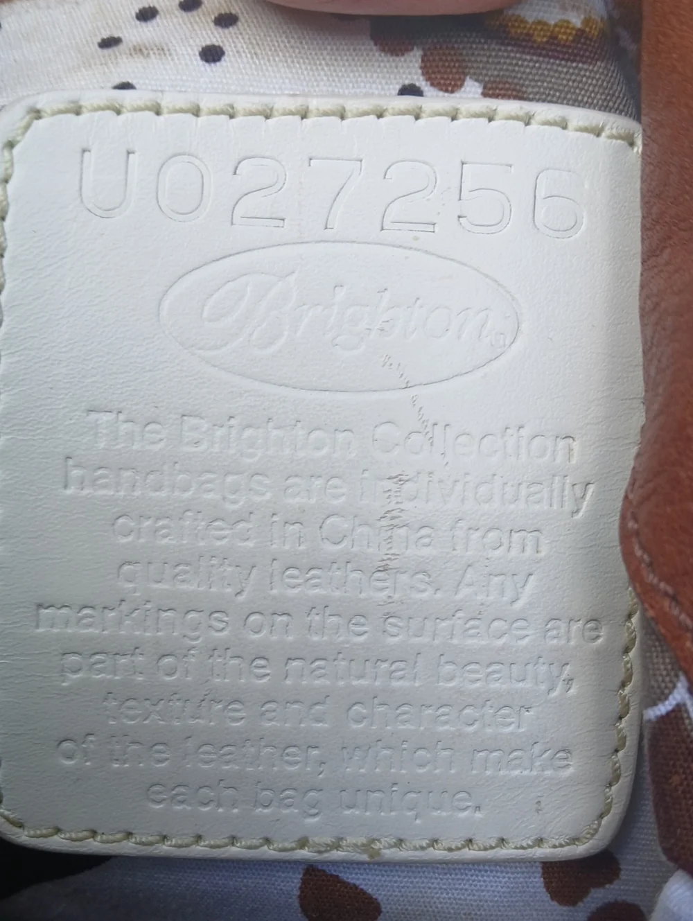 Brighton (Cleo) brown leather Bag